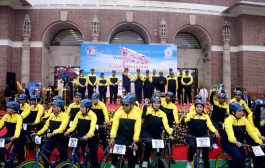 सीआयएसएफ ‘वंदे मातरम्’ कोस्टल सायक्लोथॉन–२०२६ चे नवी दिल्ली येथून आभासी पद्धतीने ध्वजप्रदर्शन