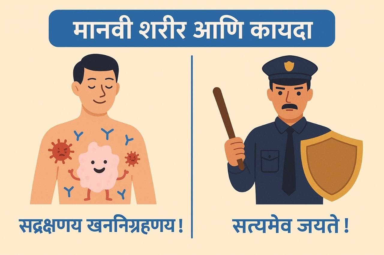 मानवी शरीर आणि कायद्याचा संबंध