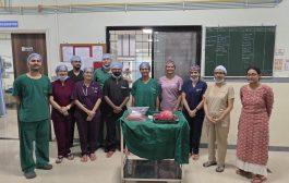 तीन किलोची गर्भाशयातील फायब्रॉईड गाठ काढण्यात वालावलकर रुग्णालयातील स्त्रीरोग तज्ज्ञांना यश 