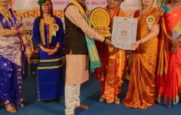 निसर्ग मित्र विजय खंडागळे राष्ट्रीय पुरस्काराने सन्मानित 