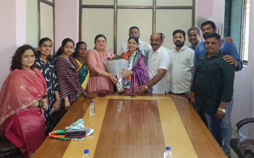 माणगाव नगरपंचायत उपनगराध्यक्ष पदी रिया उभारे यांची बिनविरोध निवड.