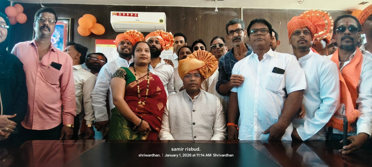 श्रीवर्धनची विकासकामे करताना कुठलाही पक्षपात करणार नाही;    ॲड.अतुल चौगुले यांनी श्रीवर्धन नगरपरिषदेचा कार्यभार स्वीकारला.