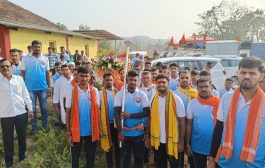 माणगाव तालुक्यात साईभक्तीचा ओघ वाढतोय;  चेरवलीकरांची साईसेवक पालखीसह पदयात्रा श्री क्षेत्र शिर्डीकडे रवाना.