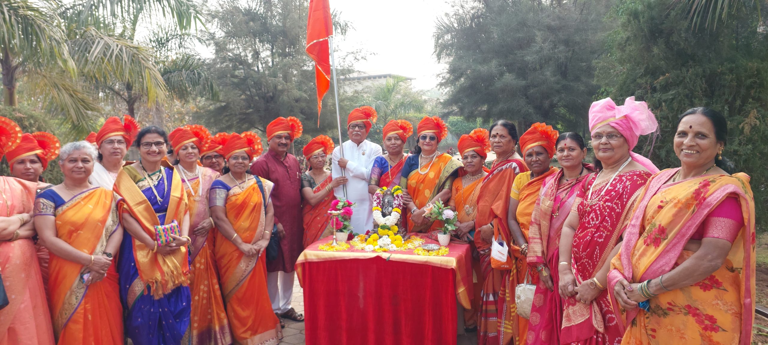 उद्यान परिवाराच्यावतीने जल्लोषपूर्ण वातावरणात शिवजयंती साजरी;    शिव व्याख्याते अनिल वडघुले यांनी उलगडला शिवकाळाचा ज्वलंत इतिहास 