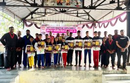 आर्यन्स मार्शल आर्ट्सच्या १० खेळाडूंना ब्लॅक बेल्ट प्रदान 