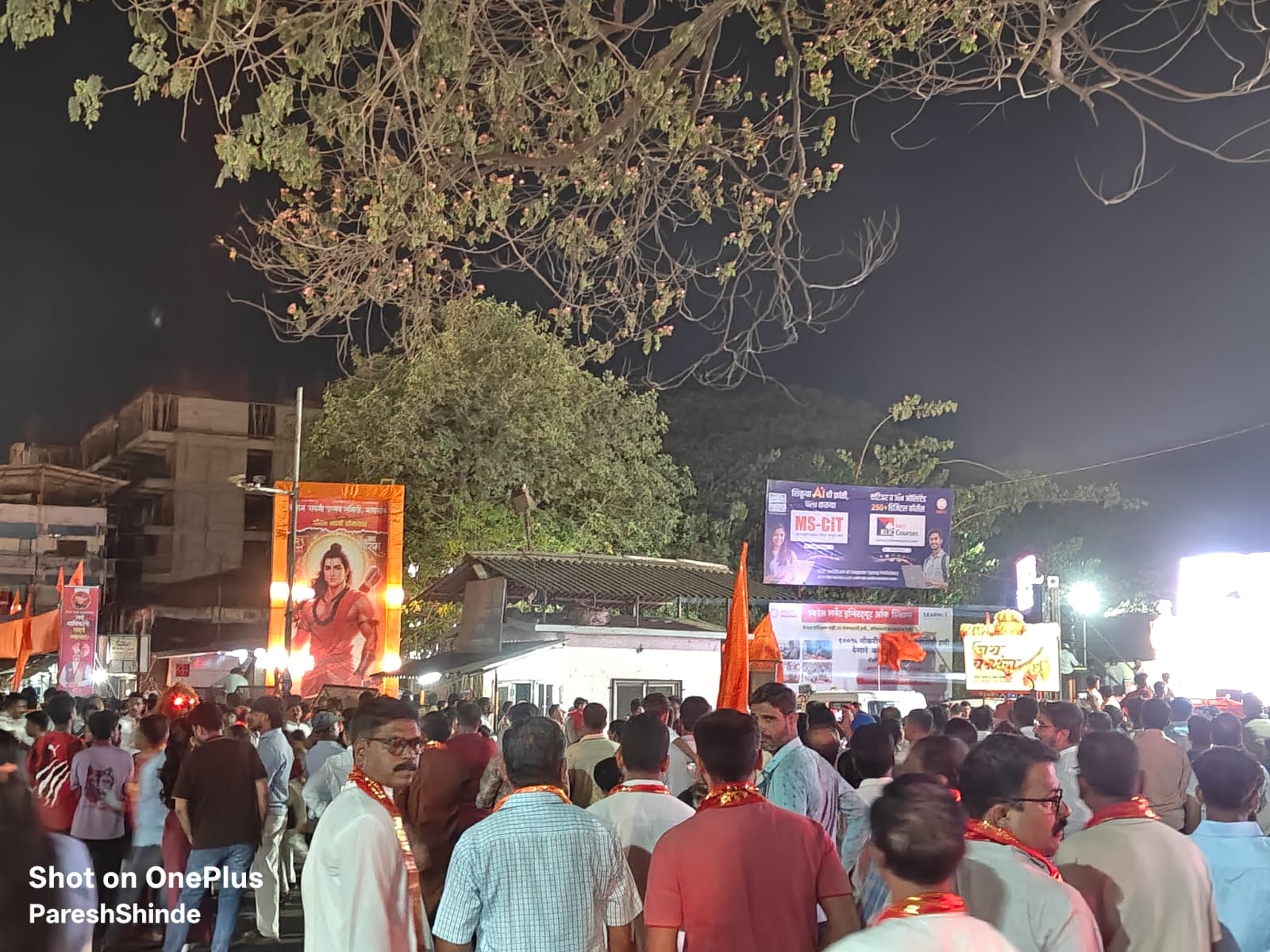 माणगांवात श्री रामनवमी निमित्त शोभायात्रेत हजारोंच्या संख्येने जनसागर लोटला;    जय जय श्री राम गजराने माणगांव दुमदुमला;     माणगांवात पार पडली कोकणातील सर्वात मोठी श्री राम नवमी