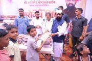मंत्री भरत गोगावले यांच्या वाढदिवसाला सामाजिक सोहळ्याचे स्वरूप;  अलोट गर्दीत वाढदिवस उत्साहात साजरा !