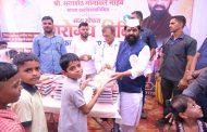मंत्री भरत गोगावले यांच्या वाढदिवसाला सामाजिक सोहळ्याचे स्वरूप;  अलोट गर्दीत वाढदिवस उत्साहात साजरा !