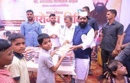 मंत्री भरत गोगावले यांच्या वाढदिवसाला सामाजिक सोहळ्याचे स्वरूप;  अलोट गर्दीत वाढदिवस उत्साहात साजरा !