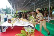 रायगड पोलिस दलाचा निष्ठावान श्वान 'ऑस्कर' काळाच्या पडद्याआड; पोलिस दलाकडून भावपूर्ण श्रद्धांजली