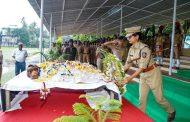 रायगड पोलिस दलाचा निष्ठावान श्वान 'ऑस्कर' काळाच्या पडद्याआड; पोलिस दलाकडून भावपूर्ण श्रद्धांजली