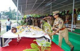 रायगड पोलिस दलाचा निष्ठावान श्वान 'ऑस्कर' काळाच्या पडद्याआड; पोलिस दलाकडून भावपूर्ण श्रद्धांजली
