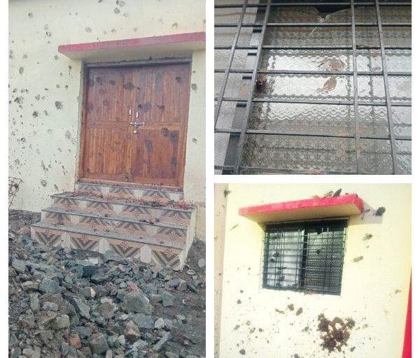 कारगिल भवना वरती चिखल फेक करून तोडफोड करणाऱ्या दोषींवरती देशद्रोहाचा गुन्हा दाखल करा- मेजर किरण ढेरे