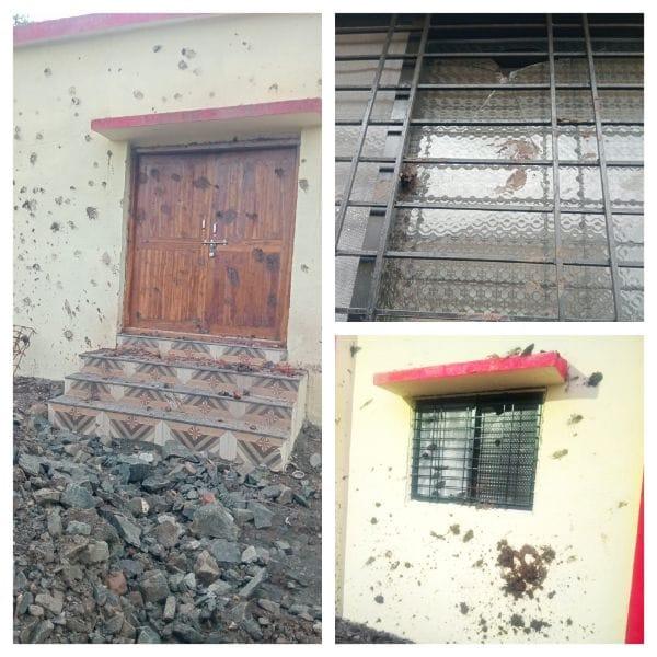 कारगिल भवना वरती चिखल फेक करून तोडफोड करणाऱ्या दोषींवरती देशद्रोहाचा गुन्हा दाखल करा- मेजर किरण ढेरे 