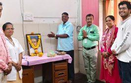 उपजिल्हा रुग्णालय परंडा येथे लोकशाहीर अण्णाभाऊ साठे जयंती उत्साहात साजरी