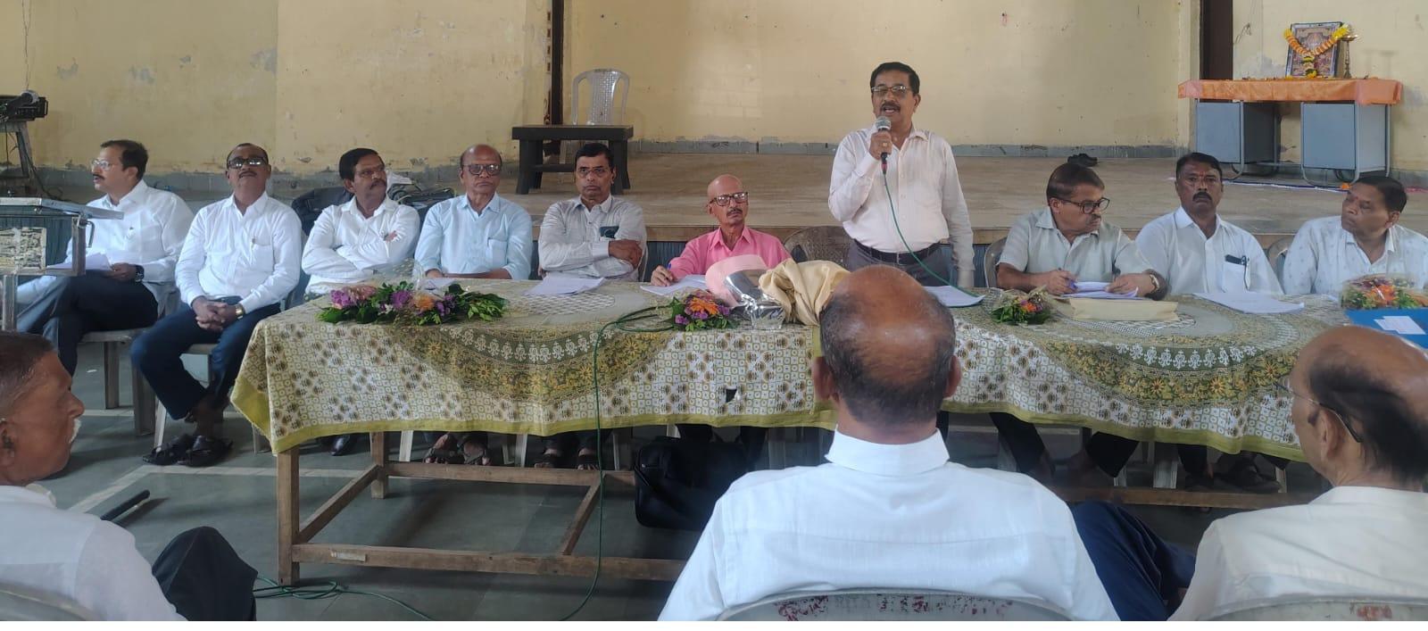 न्याय्य हक्कांसाठी लढा तीव्र करण्याचा पेन्शनर्स असोसिएशनचा निर्धार;   माणगाव येथे असोसिएशनची १३ वी वार्षिक सर्वसाधारण सभा संपन्न 