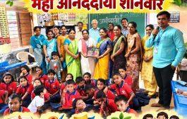 आरळे शाळेत ‘साहित्यिक आपल्या भेटीला’ उपक्रमातून महाआनंददायी शनिवार