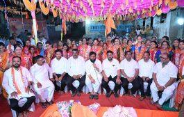 म्हसळा तालुक्यात शिवसेनेचा राष्ट्रवादीला धक्का;  देवघर अंतर्गत रस्त्याचे ना. भरत गोगावले यांच्या हस्ते उद्घाटन