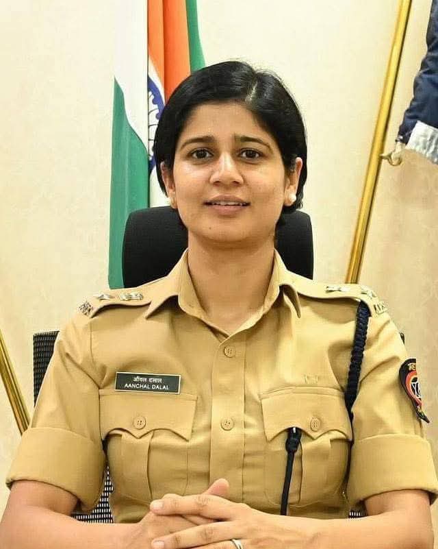 आंचल दलाल रायगडच्या नव्या पोलिस अधीक्षक; पोलीस अधीक्षक सोमनाथ घार्गे यांची बदली