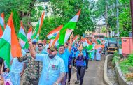 माणगांवमध्ये तिरंगा यात्रेला उस्फुर्त प्रतिसाद